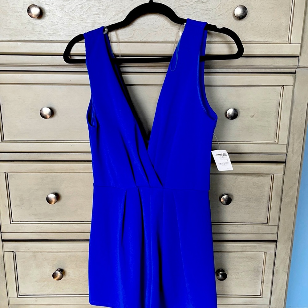 Cute Blue Chalotte Rue Romper